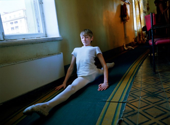 Rachel Papo, Ilya backstage, St Petersburg, Russia