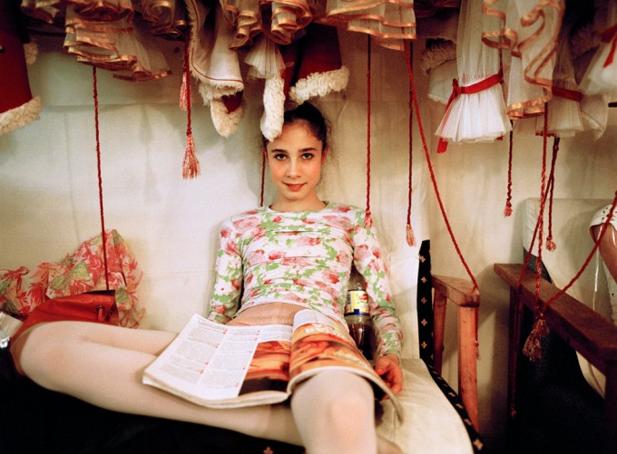 Rachel Papo, Snezhana backstage, Ballet, St Petersburg, Russia