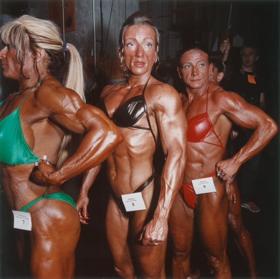 Click for sizes / editions / prices. Brian Finke, Untitled (Bodybuilding 14)