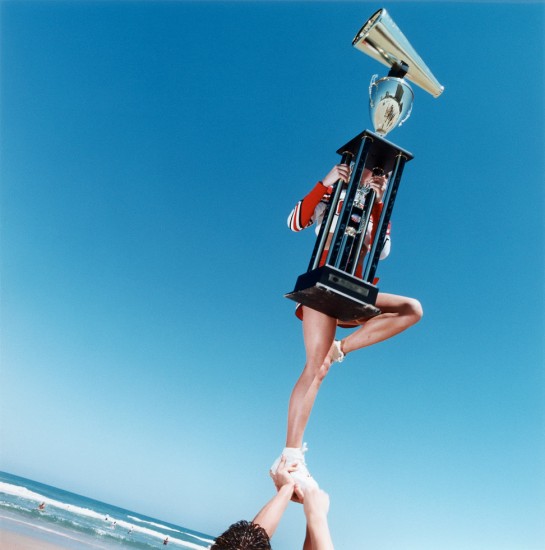 Click for sizes / editions / prices. Brian Finke, Untitled (Cheerleading 2)
