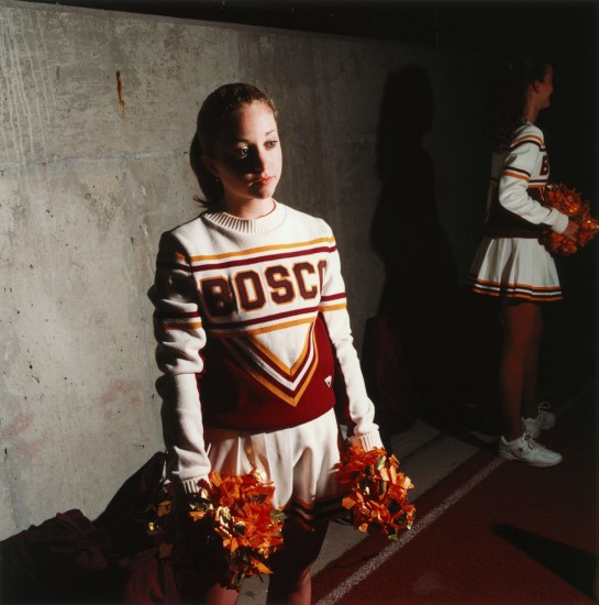 Click for sizes / editions / prices. Brian Finke, Untitled (Cheerleading 43)