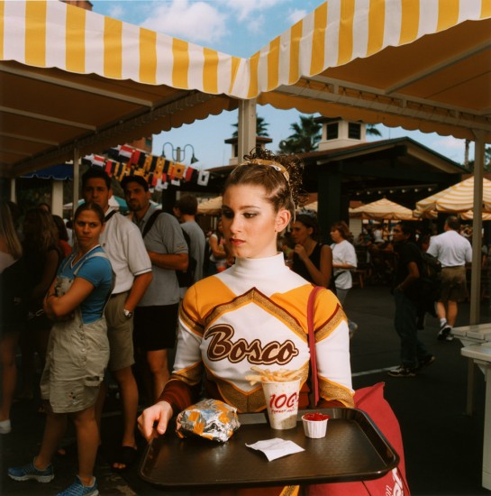 Click for sizes / editions / prices. Brian Finke, Untitled (Cheerleading 115)