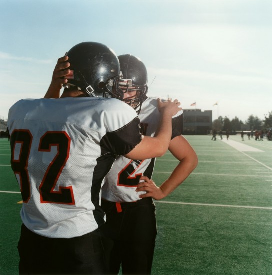 Click for sizes / editions / prices. Brian Finke, Untitled (Football 33)