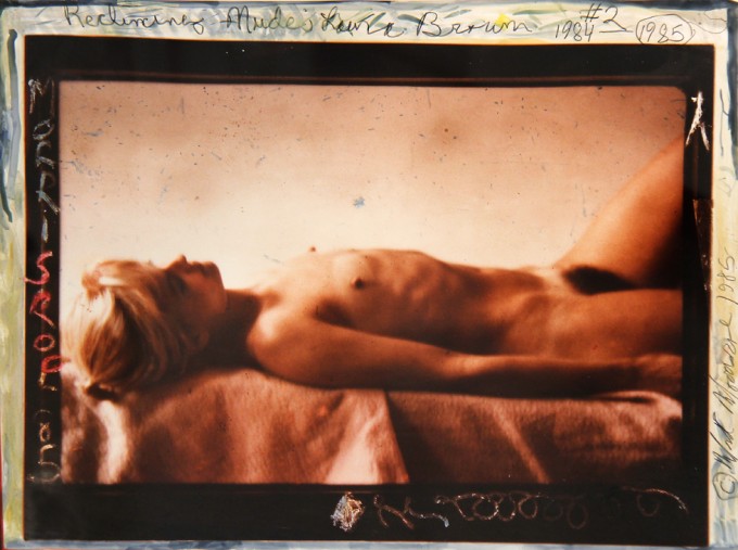 Mark Morrisroe, Reclining Nude is Laura Brown