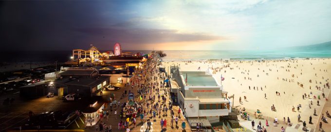 Stephen Wilkes, Santa Monica Pier