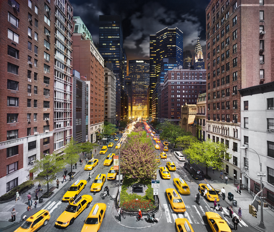 Park Avenue by Stephen Wilkes