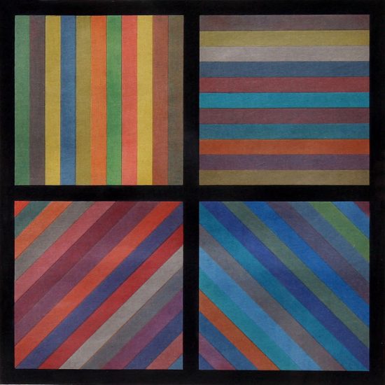 Sol LeWitt, Lines in Four Directions