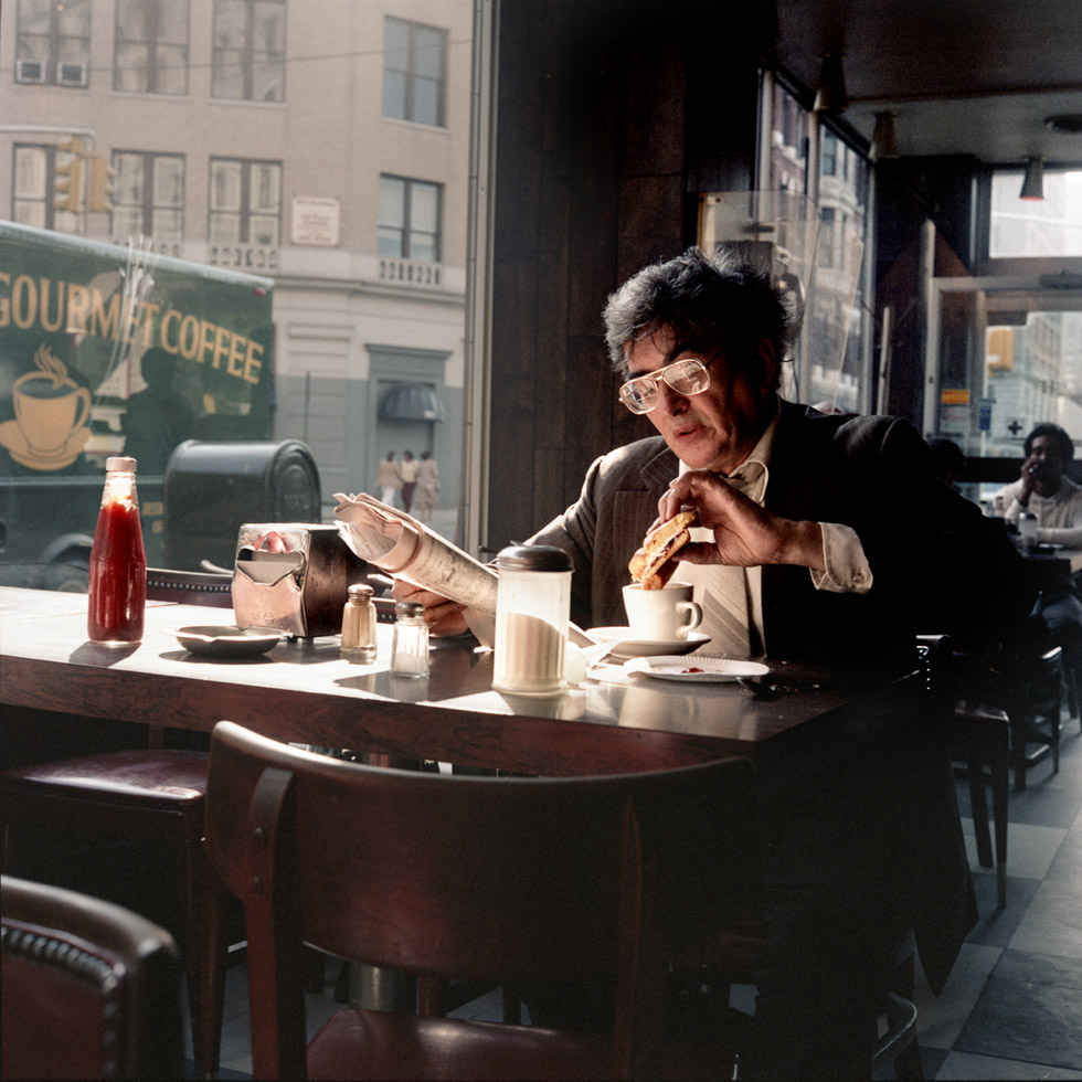 Man Dunking Sandwich by Janet Delaney