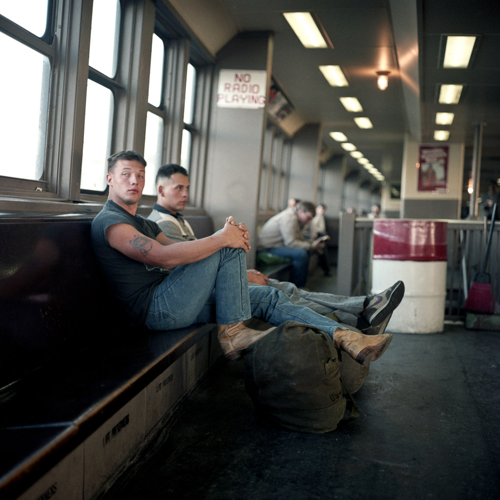 Staten Island Ferry Boys by Janet Delaney