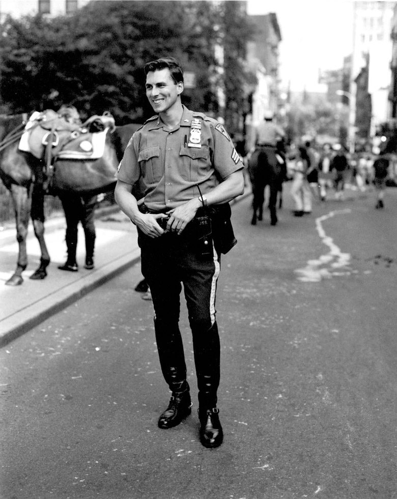 Untitled (Policeman) by Walter Briski, Jr.