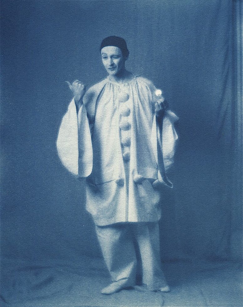 Pierrot with Coin by John Dugdale