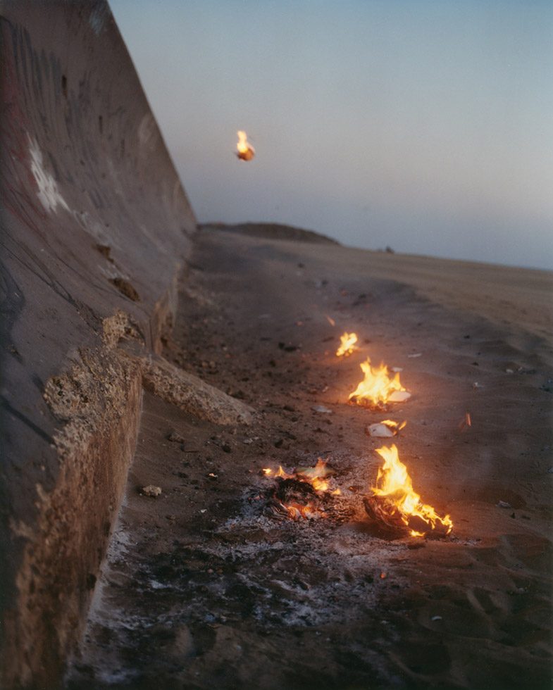 Fire on Beach