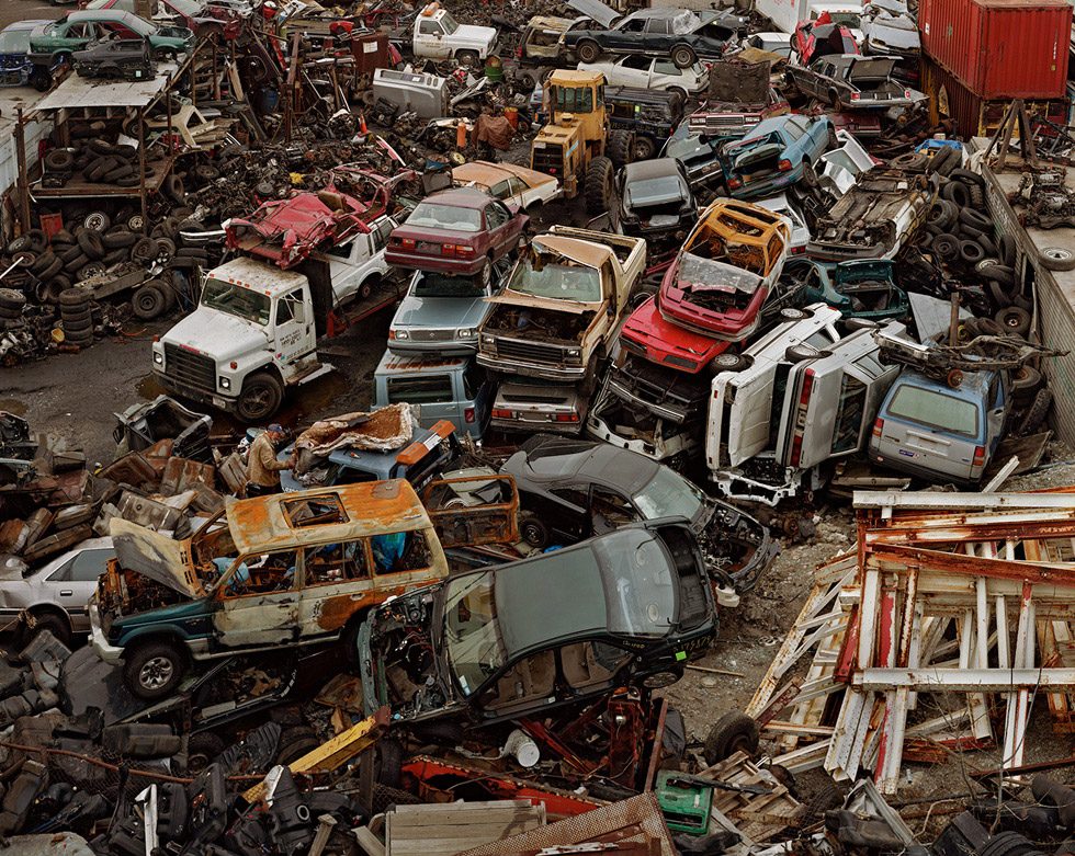 Untitled (Car Heap) by Joshua Lutz