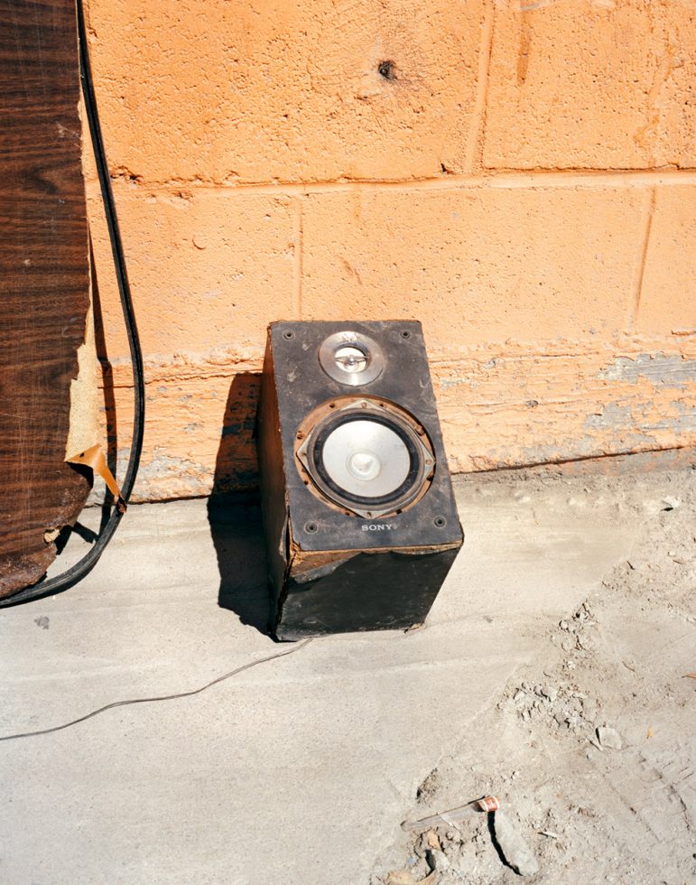 Speaker/Orange by Michael Schmelling