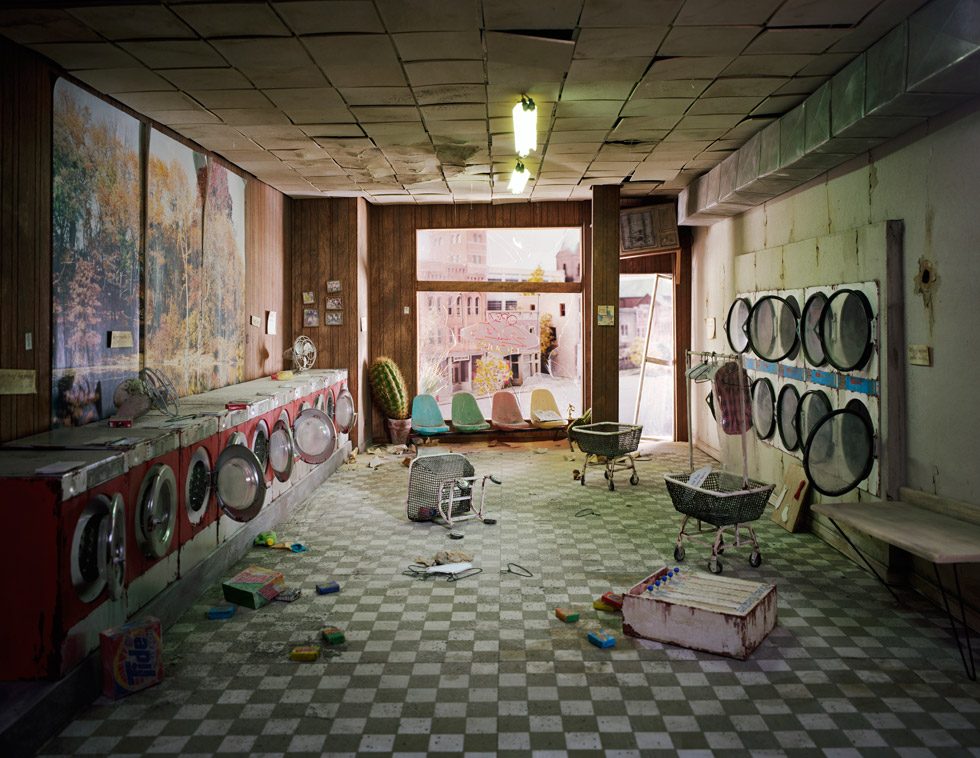 Laundromat by Lori Nix/Kathleen Gerber