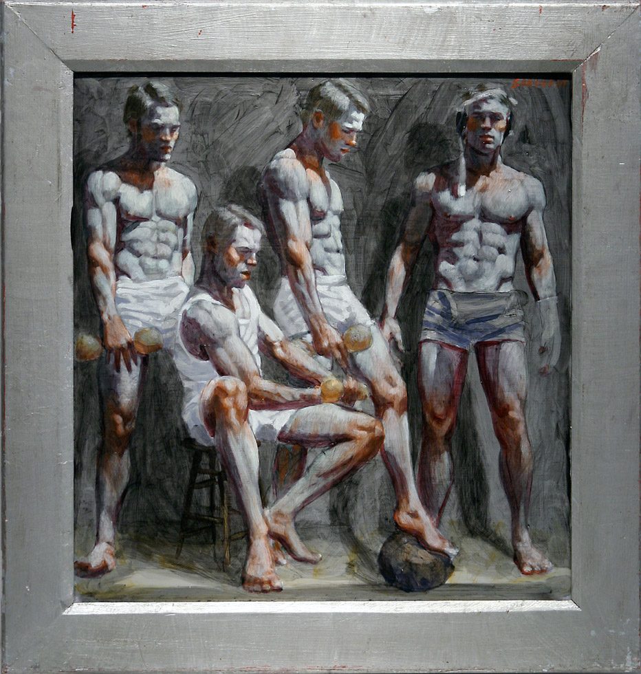 Mark Beard, Bruce Saregeant, Four Athletes by 