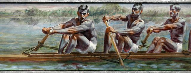 Mark Beard, Bruce Sargeant, Four Rowers 2