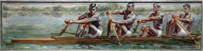 Mark Beard, Bruce Sargeant, Four Rowers 2