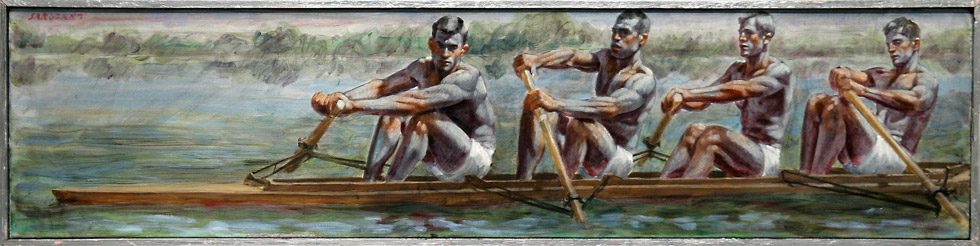 [Bruce Sargeant (1898-1938)] Four Rowers 2 by Mark Beard