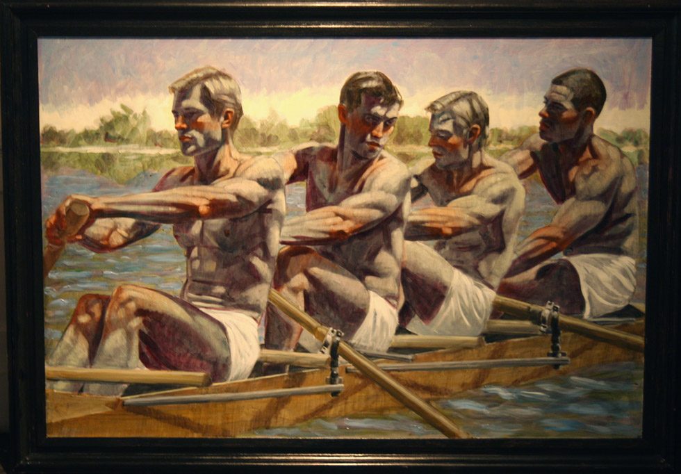 [Bruce Sargeant (1898-1938)] Rowing Team by Mark Beard