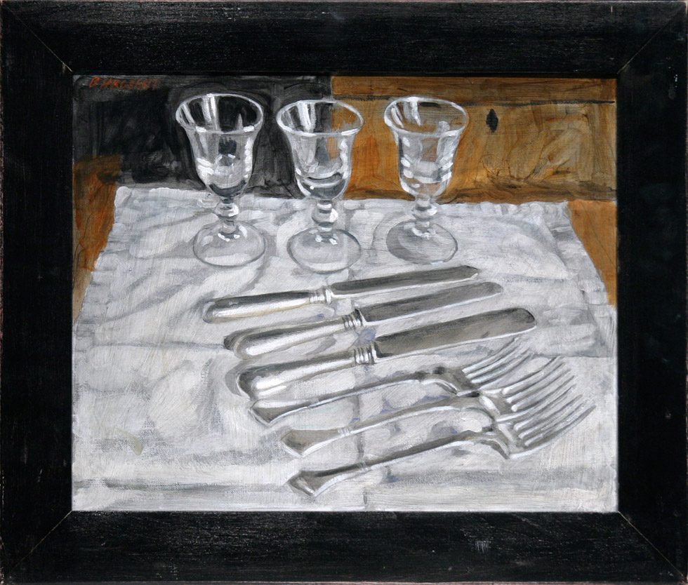 [Bruce Sargeant (1898-1938)] Tabletop Still Life by Mark Beard