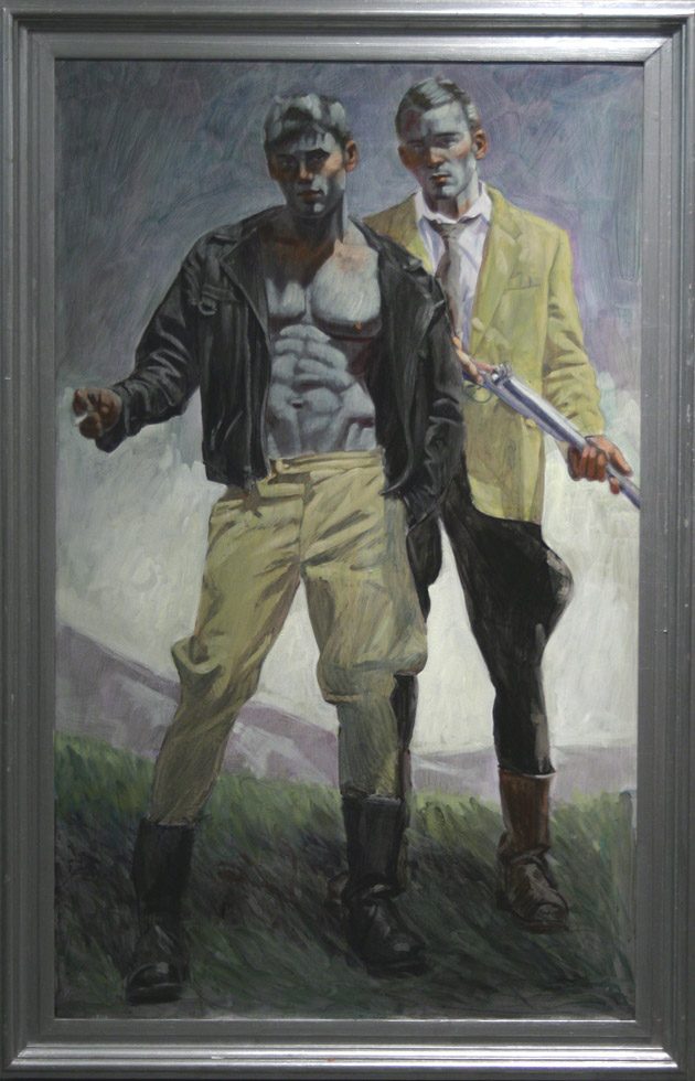 Mark Beard, Bruce Sargeant, Two Men Standing by 