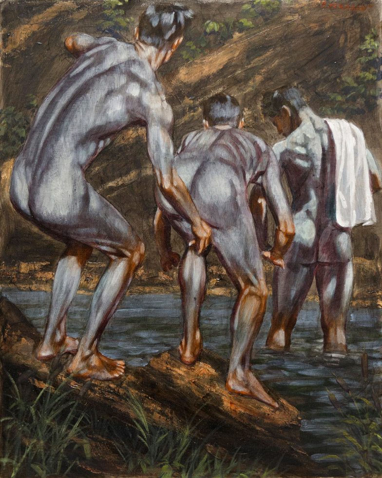 Mark Beard, Bruce Sargeant, Three Bathers by 