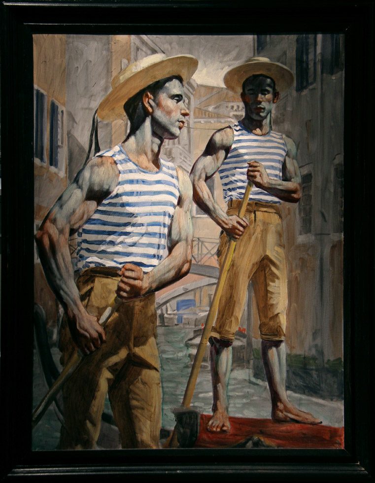 Mark Beard, Bruce Sargeant, Two Gondoliers by 