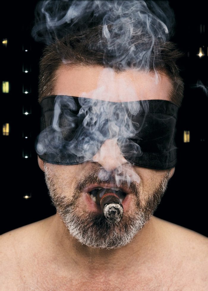 untitled (Cigar) by Frank Yamrus