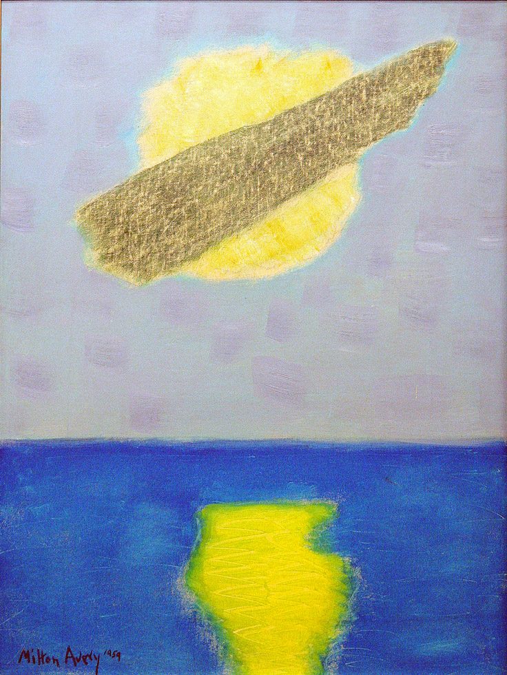 Cloud Over Sun by Milton Avery