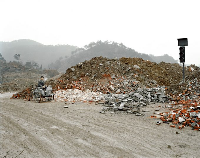 Stephen Wilkes, Gravel on Roadside