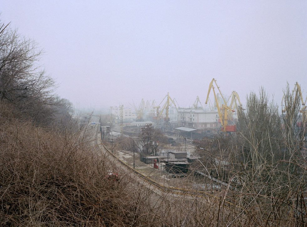 Untitled (Odessa Cranes) by Andrea Diefenbach