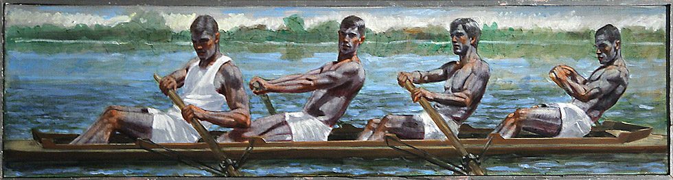 Mark Beard, Bruce Sargeant, Four Rowers by 