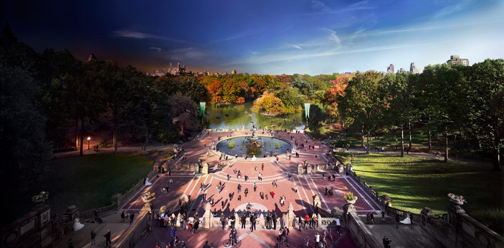 Stephen Wilkes, Bethesda Fountain, Central Park by 