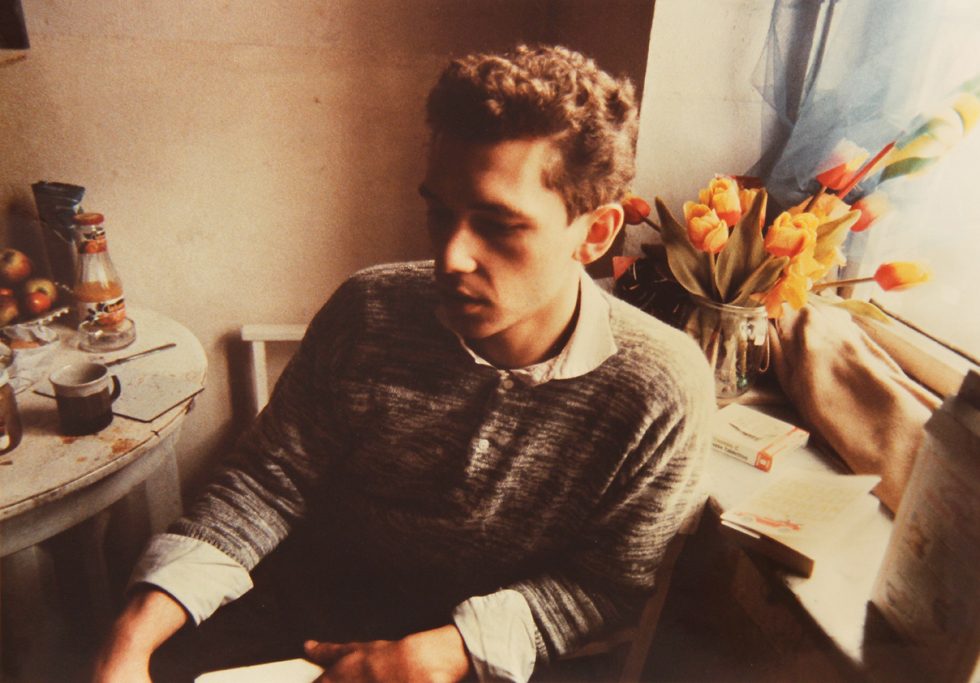 Nan Goldin, Dieter with the tulips, munich by 