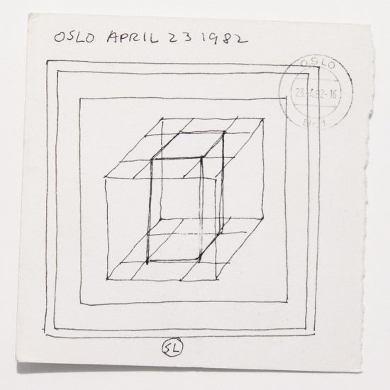 Sol LeWitt, Oslo Drawing