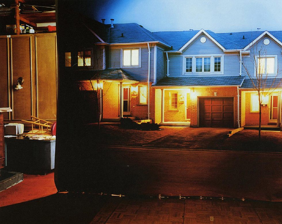 Suburban Street in Studio (from “The Valley,” adult films series) by Larry Sultan