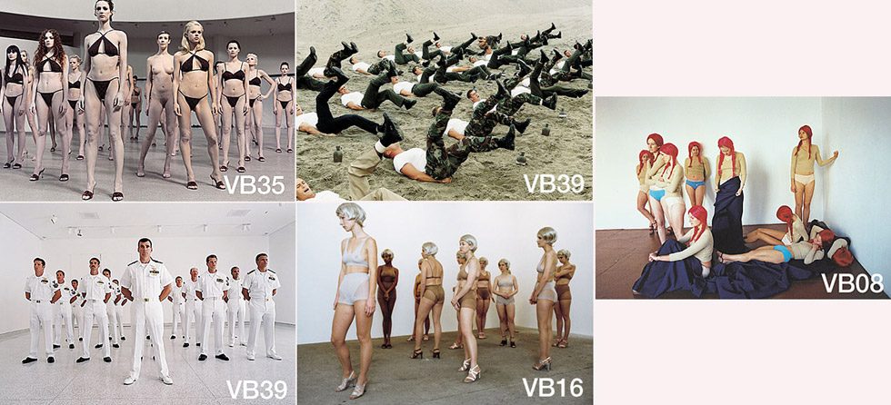 Untitled (VB08, VB16, VB35, VB39, and VB39) by Vanessa Beecroft