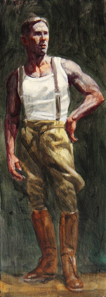 [Bruce Sargeant (1898-1938)] Pieter Standing by Mark Beard