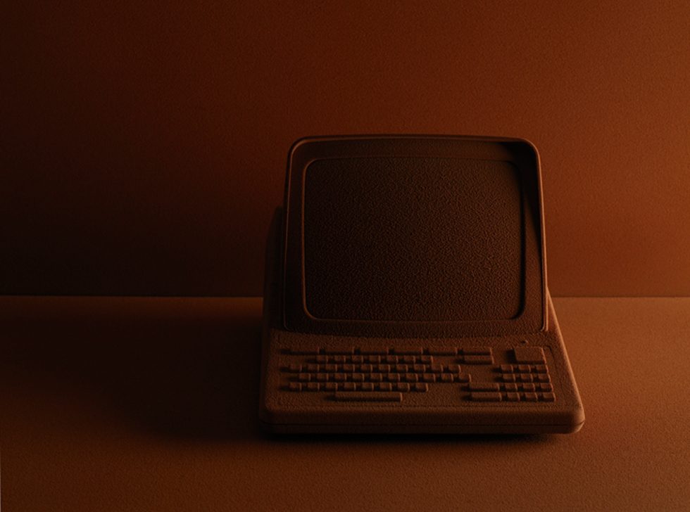 Untitled (Minitel) by Fred Lebain