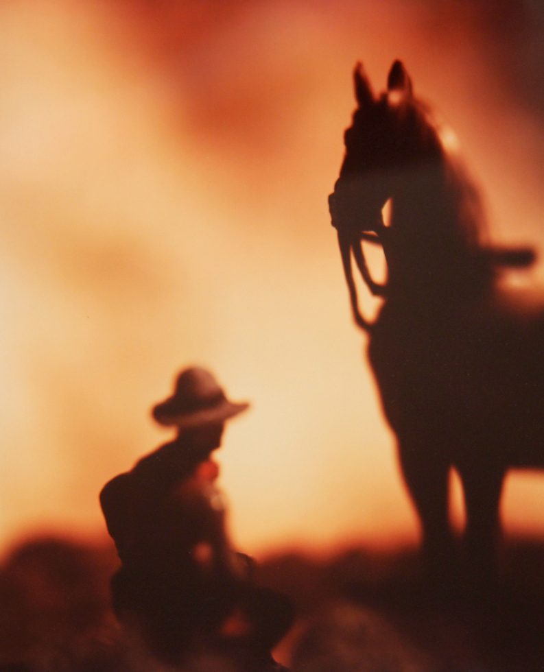 Untitled (from the “Wild West” series) by David Levinthal