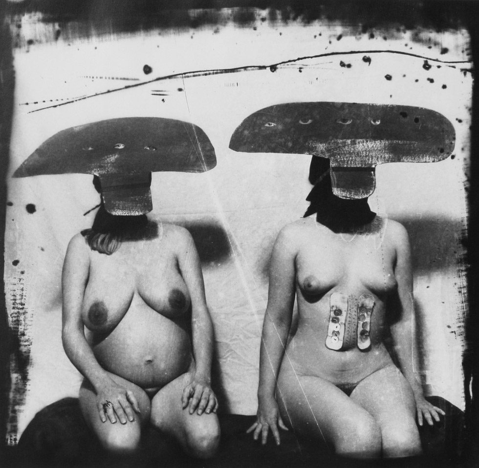 ID Photograph from Purgatory: Two Women with Stomach Irritations by Joel-Peter Witkin