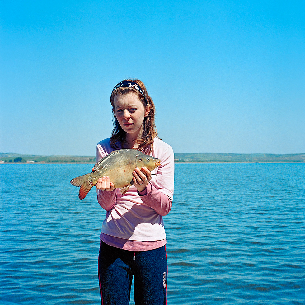 Untitled (Woman with Fish) by Evžen Sobek