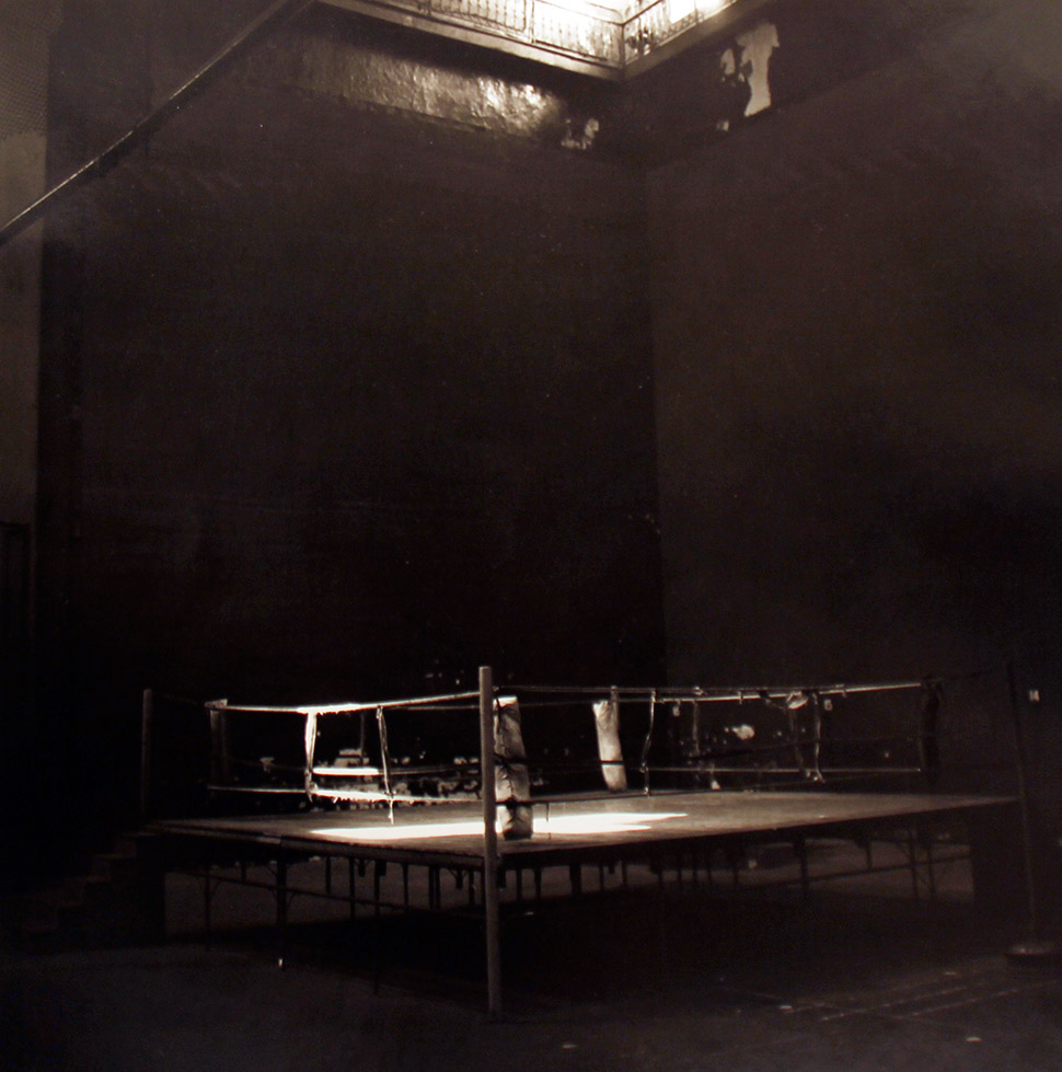 Untitled (Boxing Ring, New York) by Paul Meleschnig