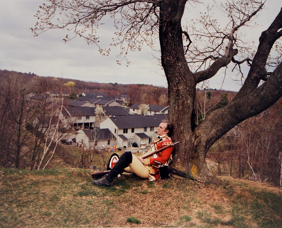 British Redcoat Re-enactor, Battle of Concord and Lexington by Sage Sohier