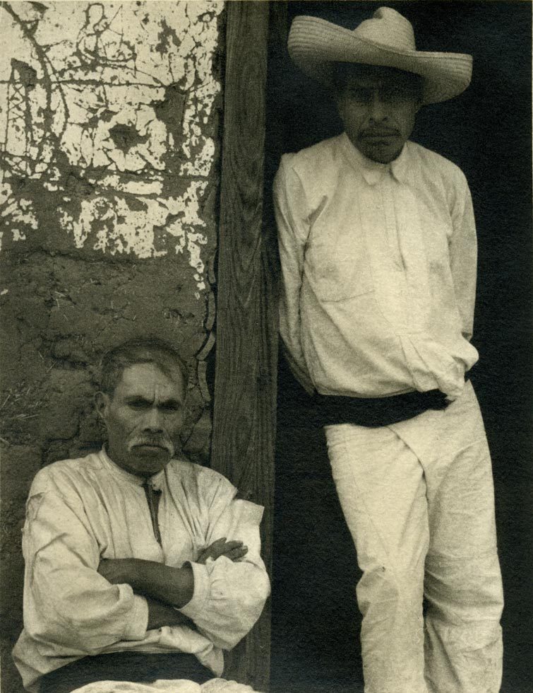 Portrait of Two Men, Mexico by Paul Strand