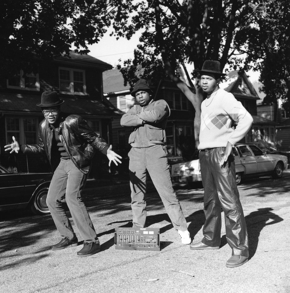 Run DMC, Hollis, Queens by Janette Beckman