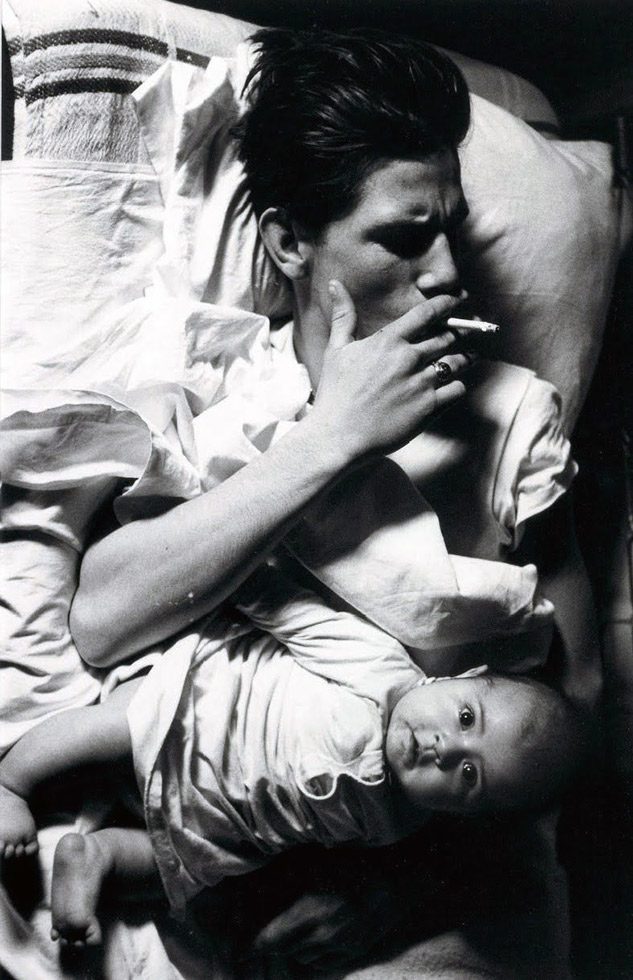 Billy with Baby (from the series “Tulsa”) by Larry Clark