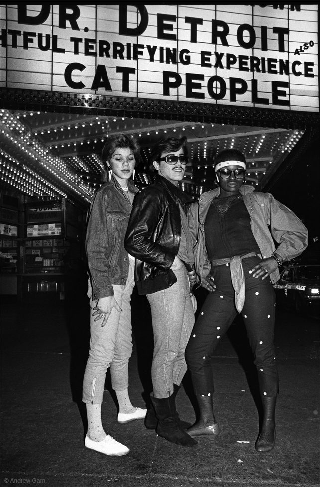 Cat People, 42nd Street by Andrew Garn