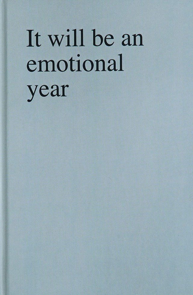 It will be an emotional year by Sophie Barbasch